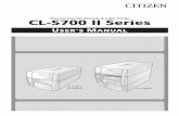 Thermal Transfer Barcode & Label Printer CL-S700 II Series