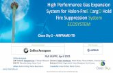 High Performance Gas Expansion System for Halon-FreE CargO ...