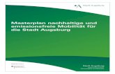 Masterplan nachhaltige und emissionsfreie Mobilität Augsburg