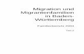 Migration und Migrantenfamilien in Baden- Württemberg