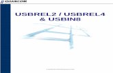 USBREL2 / USBREL4 & USBIN8 - QUANCOM