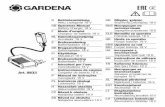 OM, Gardena, 8833, Cargador de batería 18 V, 2016-11
