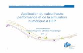 Application ducalculhaute performance et de la simulation ...