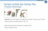 KK Geofisika Global, FTTM Gempa Lombok dan Gempa Palu