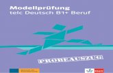 telc Deutsch B1+ Beruf - Klett Sprachen