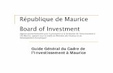 République de MauriceRépublique de Maurice Board of ...