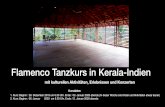 Flamenco Tanzkurs in Kerala-Indien