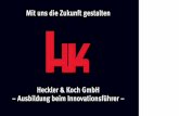 Heckler & Koch GmbH – Ausbildung beim Innovationsführer