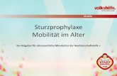 Mobile Hauskrankenpflege Sturzprophylaxe Mobilität im Alter