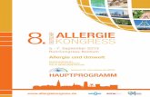 8. Deutscher Kongress Allergie