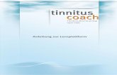 Anleitung zur Lernplattform - Tinnitus-Coach