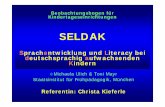 Sprachentwicklung und Literacy bei deutschsprachig ...