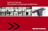 WICONA Systemdatenblätter