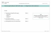 Schulungshandbuch SAP-Info User – 1. Allgemeine ...