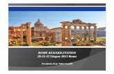 ROME REHABILITATION 20-21-22 Giugno 2013 Roma