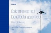 Risikomanagement Dienstleistungsportfolio