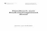 Handbuch zum Risikomanagement Bund - Federal Council