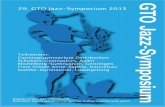 29. GTO Jazz-Symposium 2015