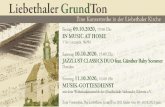 Liebethaler GrundTon Eine Konzertreihe in der Liebethaler ...