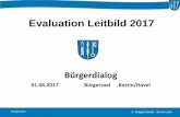 Evaluation Leitbild 2017