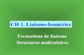 CH 1. Liaisons-Isoméries