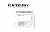 Manual del usuario - Extech Instruments