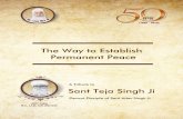 The Way to Establish Permanent Peace - Baru Sahib