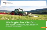 Biologische Vielfalt für Ernährung, Landwirtschaft, Forst ...