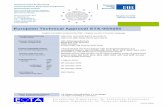 European Technical Approval ETA-05/0255