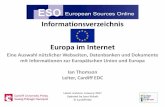 Informationsverzeichnis Europa im Internet