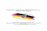 Deutscher Gehörlosen Sportverband e.V. Sparte Tischtennis