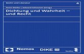Tonio Walter | Edward Schramm (Hrsg.) Dichtung und ...