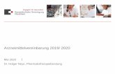 Mai 2020 Dr. Holger Neye, Pharmakotherapieberatung