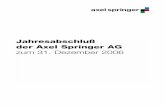 Jahresabschluß der Axel Springer AG