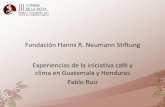 Fundación Hanns R. Neumann Stiftung Experiencias de la ...