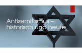 Antisemitismus – historisch und heute