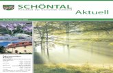 SCHÖNTAL Amtsblatt der Gemeinde Schöntal Aktuell
