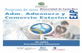 XP-0803 Fiscalización Aduanera - Universidad de Costa Rica