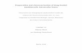 Preparation and characterization of drug-loaded (meth ...