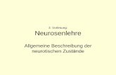 3. Vorlesung: Neurosenlehre - Semmelweis Egyetem