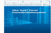 Sika Tack® Panel Fassadenklebesystem