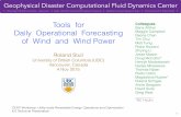 Tools for Colleagues Daily Operational Forecasting of Wind ...