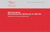 Masterplan Musikalische Bildung in Berlin