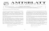 AMTSBLATT - Mülheim