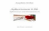 Aphorismen 6 - Joachim Stiller