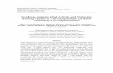 Synthesis, Antimicrobial Activity and Molecular Docking ...