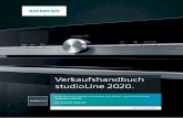 Verkaufshandbuch studioLine 2020. - BSH Hausgeräte