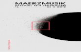 Flyer MaerzMusik 2018 - Berliner Festspiele