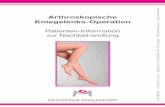 Arthroskopische Kniegelenks-Operation Orthopädie ...