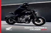 NAKED, TOURER & CRUISER2021 - Honda